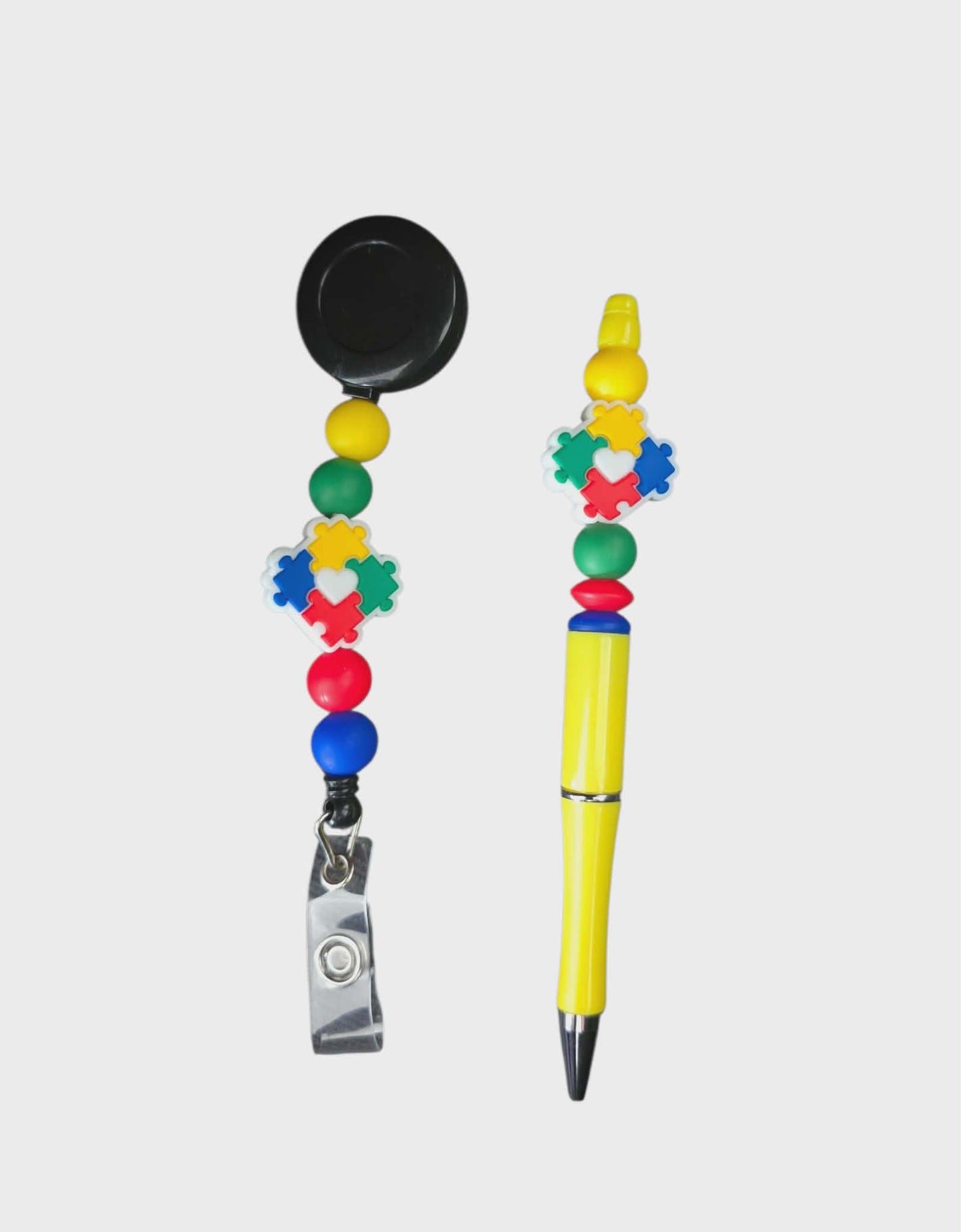 Stylo & porte-carte rétractable