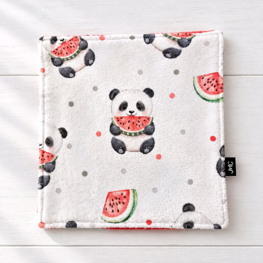 Débarbouillette panda