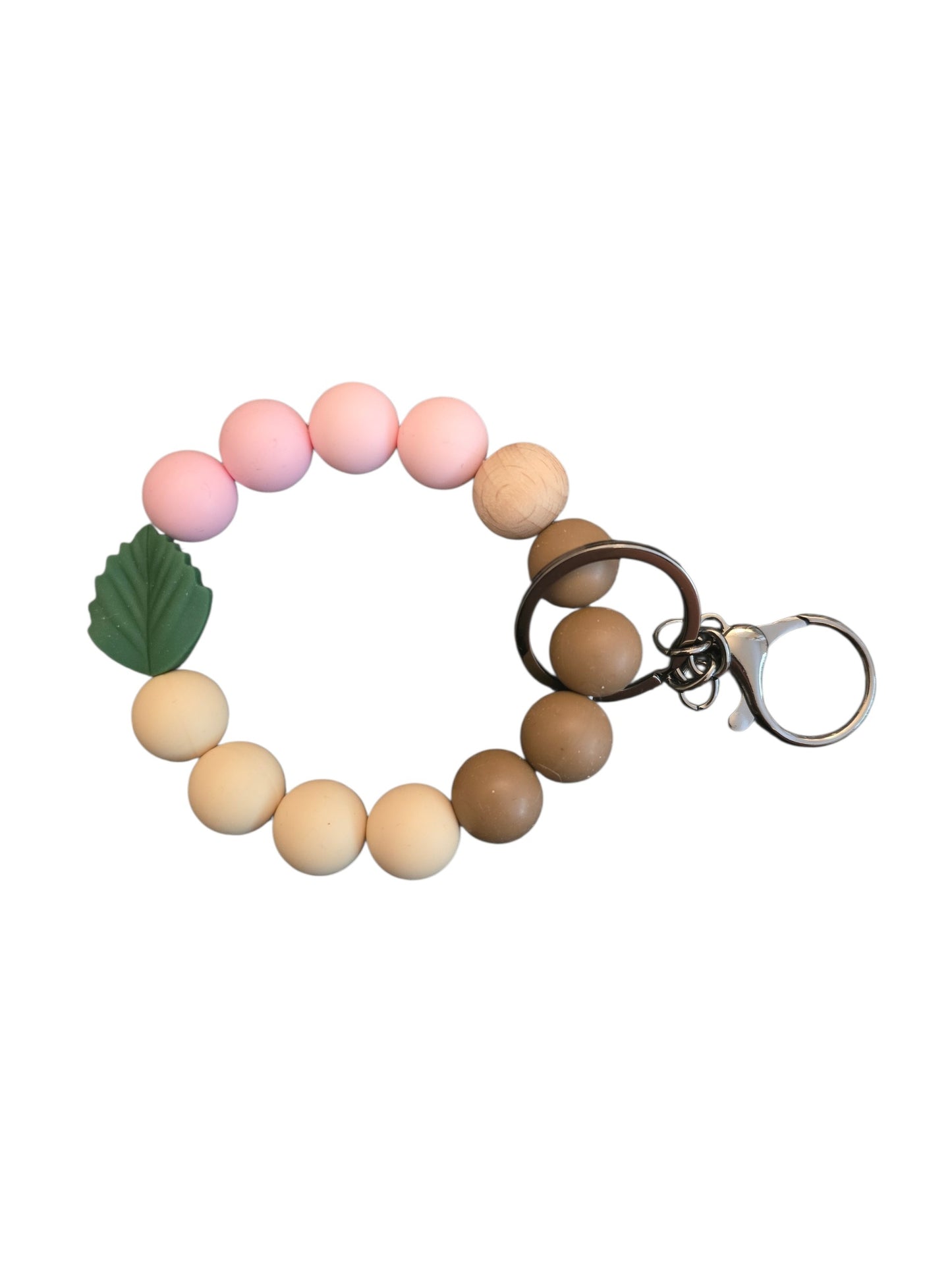 Bracelet porte-clé Feuille