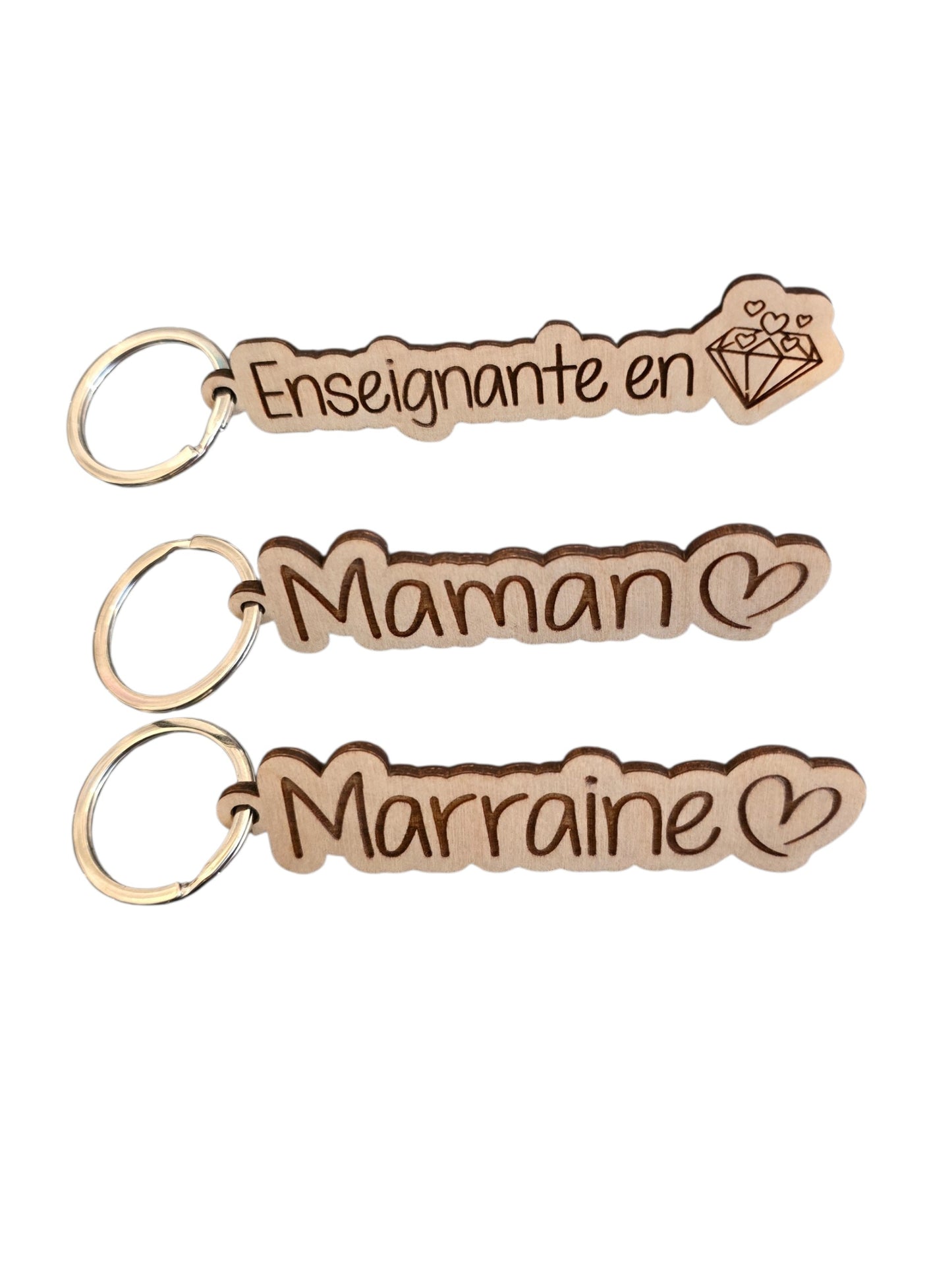 Porte-clé Bois