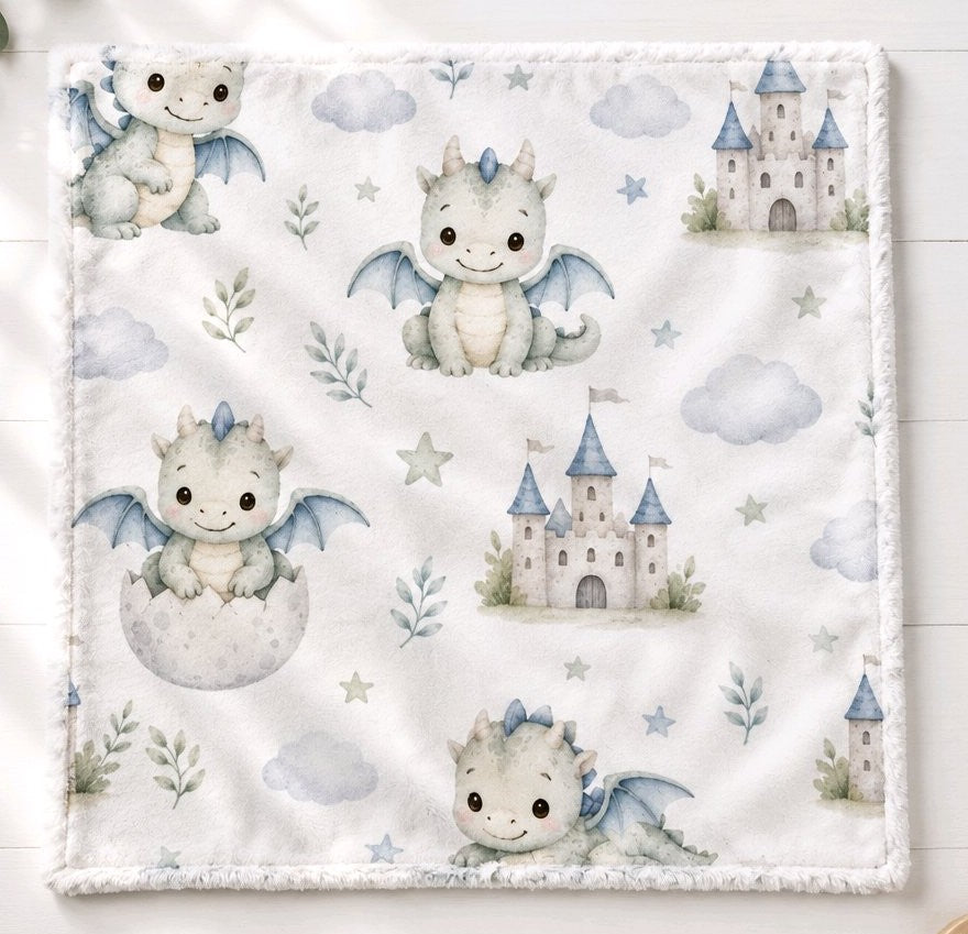 Débarbouillette dragon