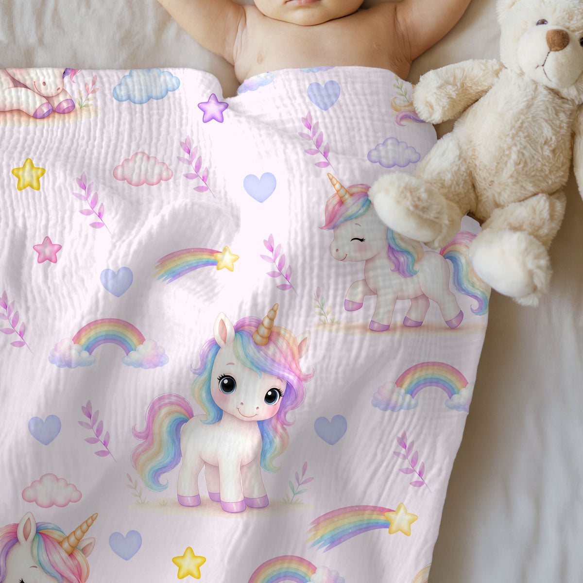 Mousseline licorne