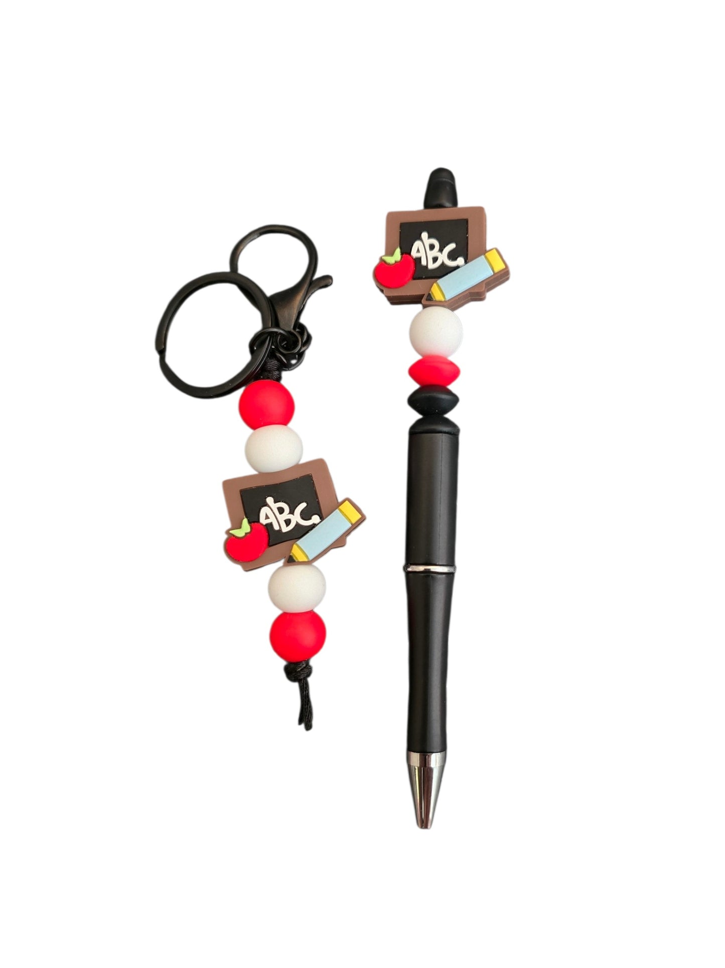 Stylo et porte-clé tableau