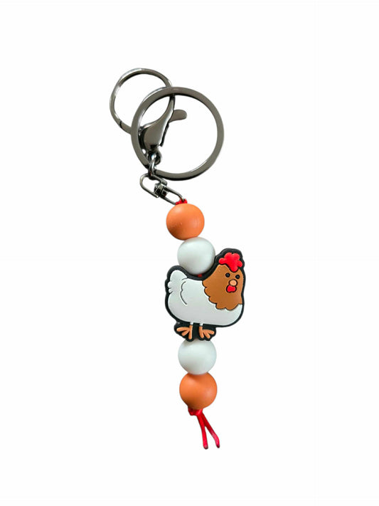 Porte-clé Poule