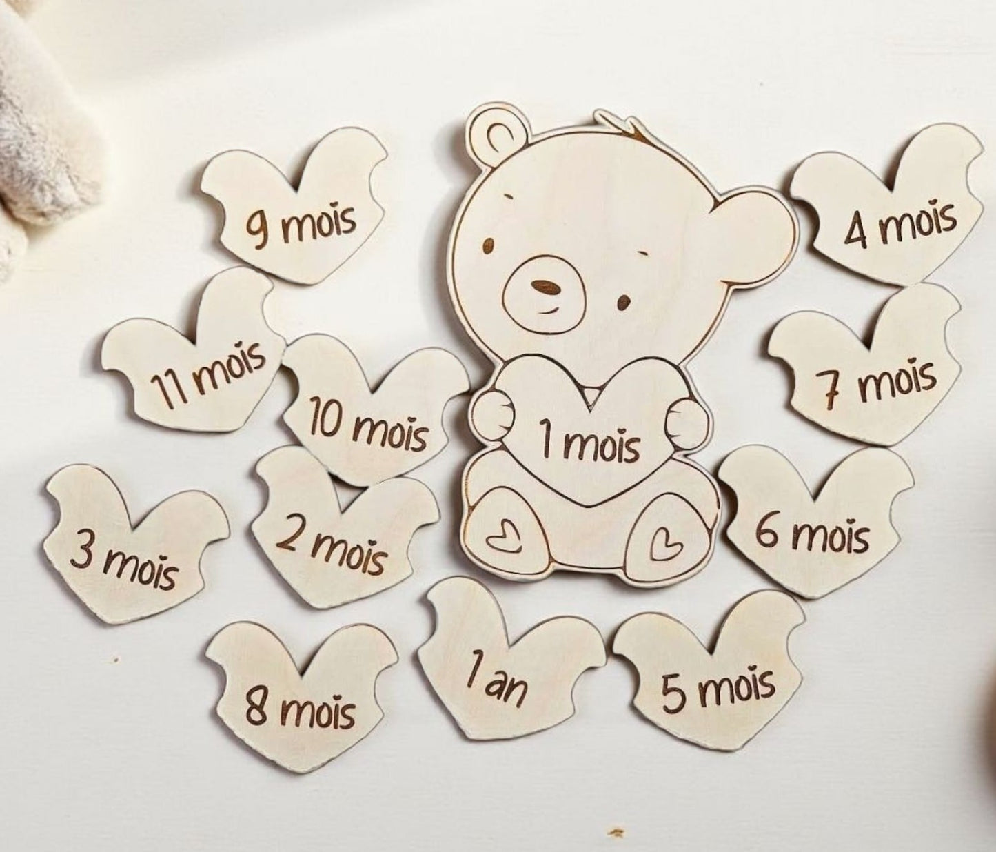 Pastille de naissance interchangeable