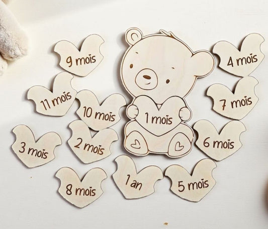 Pastille de naissance interchangeable