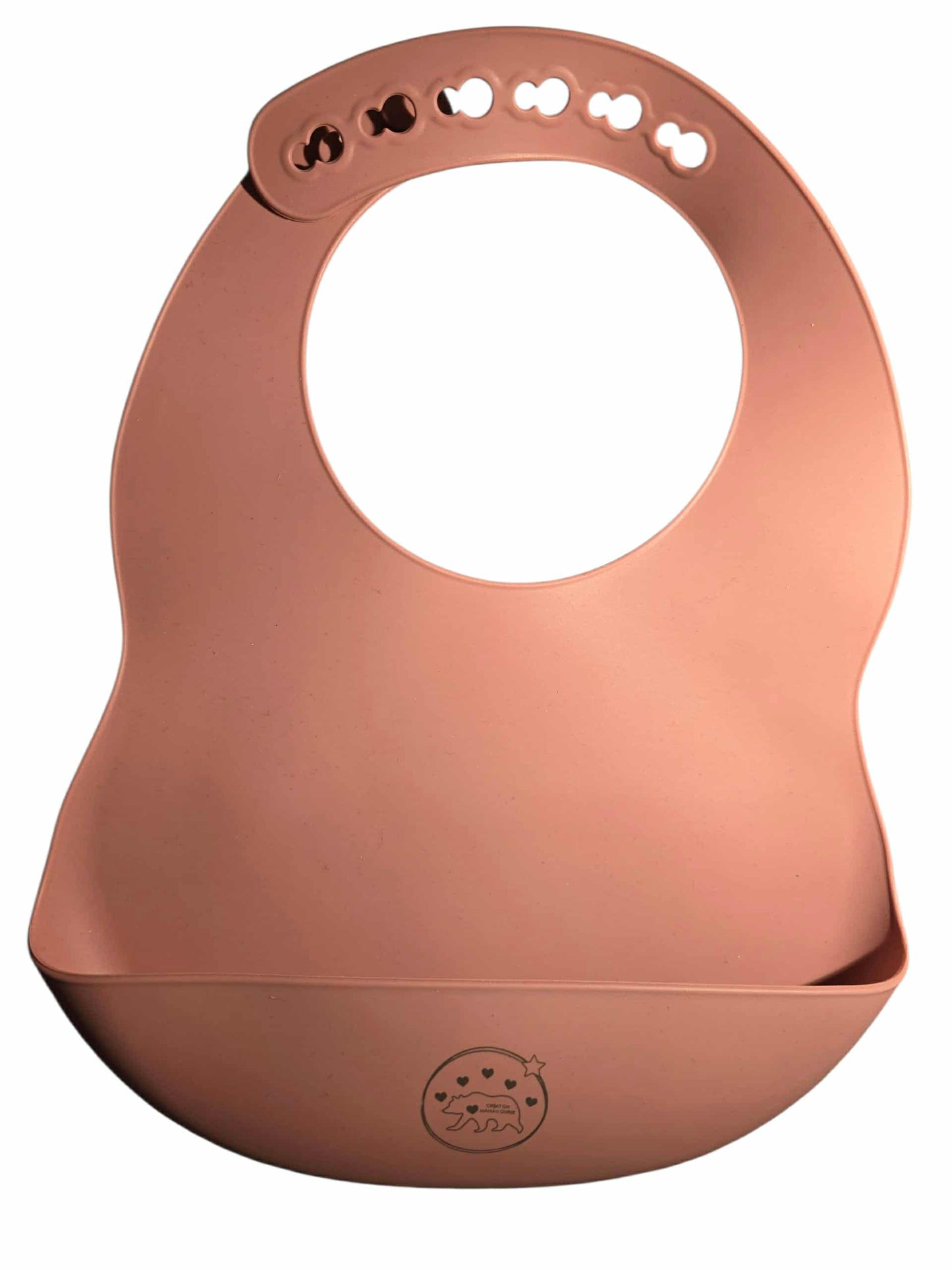 Bavette couleur vieux rose