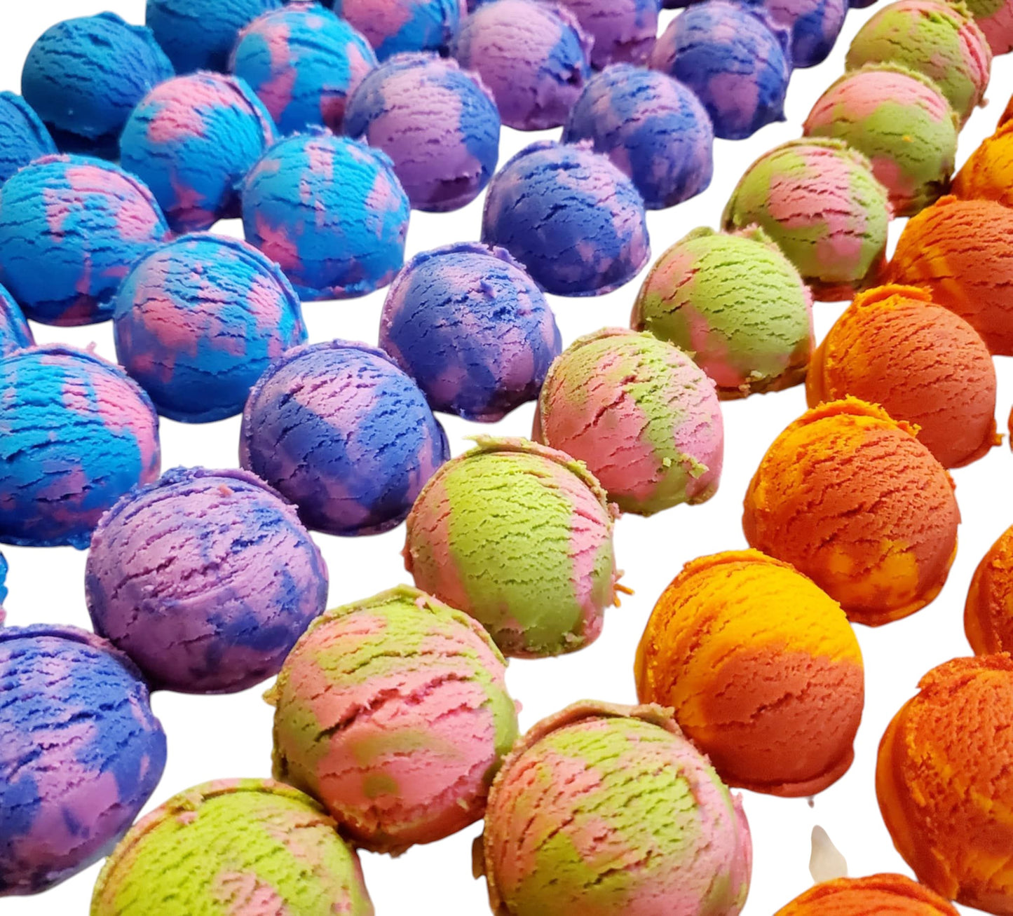 Scoops Crème Glacée de Bain moussant solide