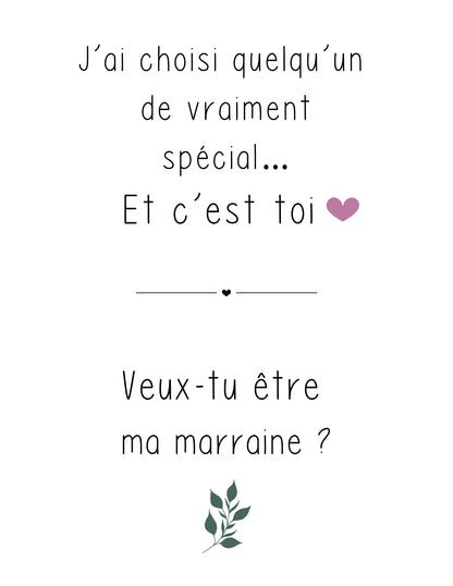 Carte Parrain/Marraine