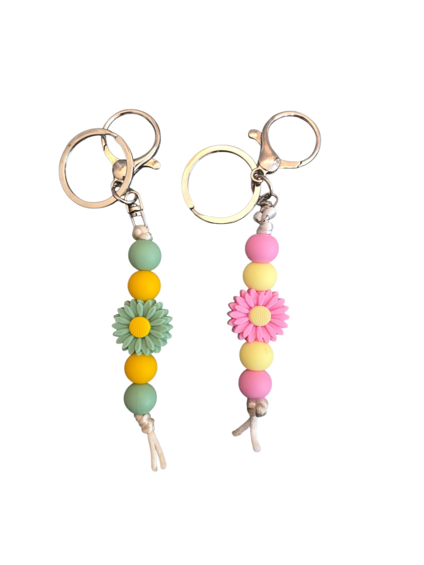 Porte-clé fleur