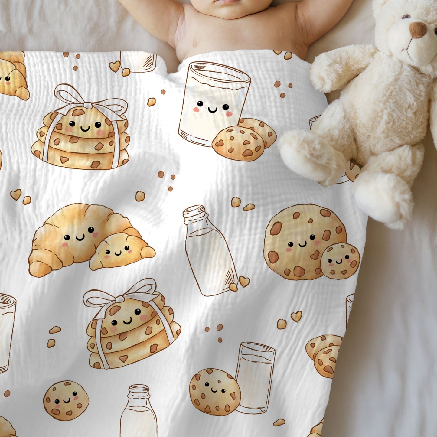 Mousseline petit biscuit & lait