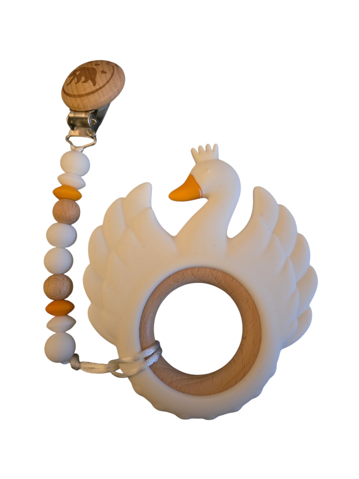 Attache-suce + jouet Oie