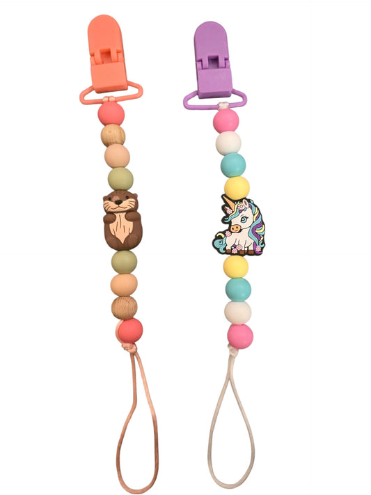 Attache-suce loutre et licorne