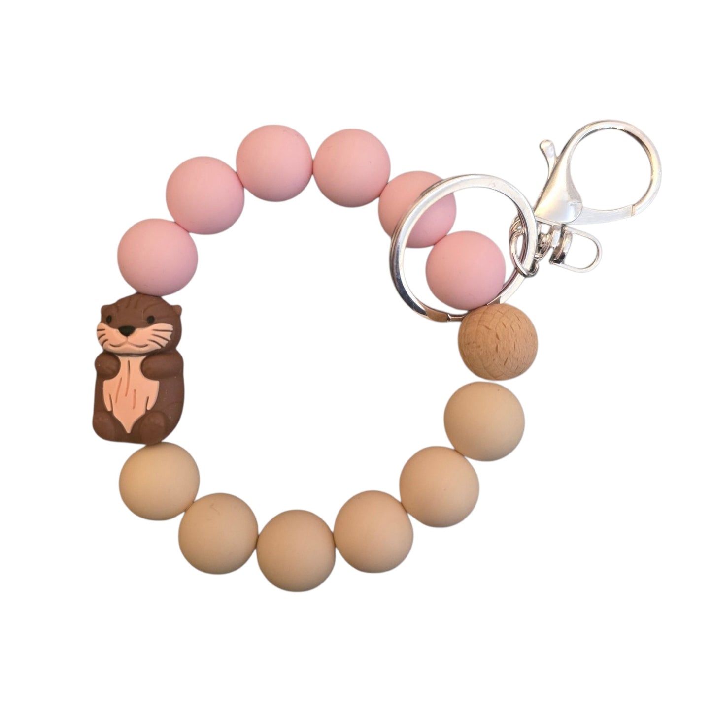 Porte-clé Bracelet Loutre