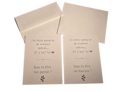 Carte Parrain/Marraine